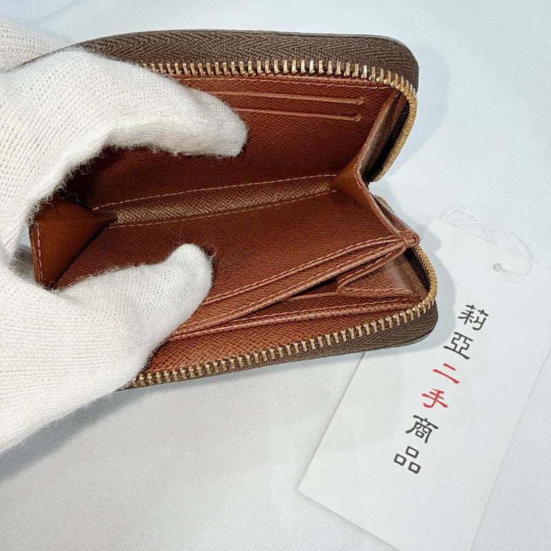 莉亞精品♡ LV M60067 ㄇ拉老花零錢卡包 二手-17