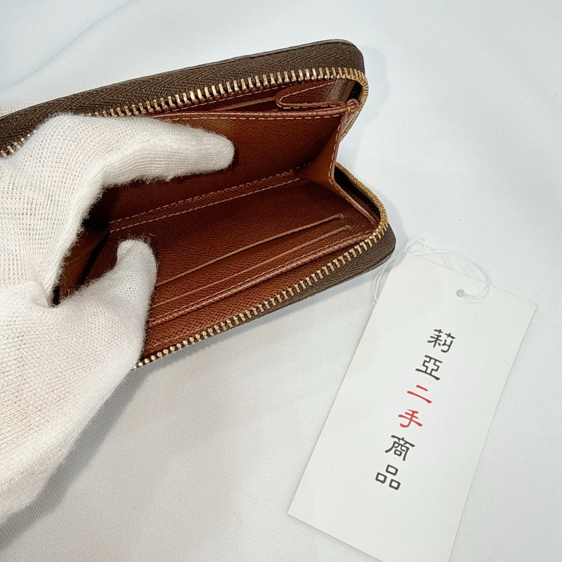 莉亞精品♡ LV M60067 ㄇ拉老花零錢卡包 二手-19