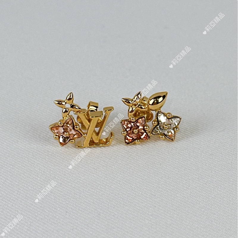 莉亞精品♡ LV M00786 耳環 二手-2