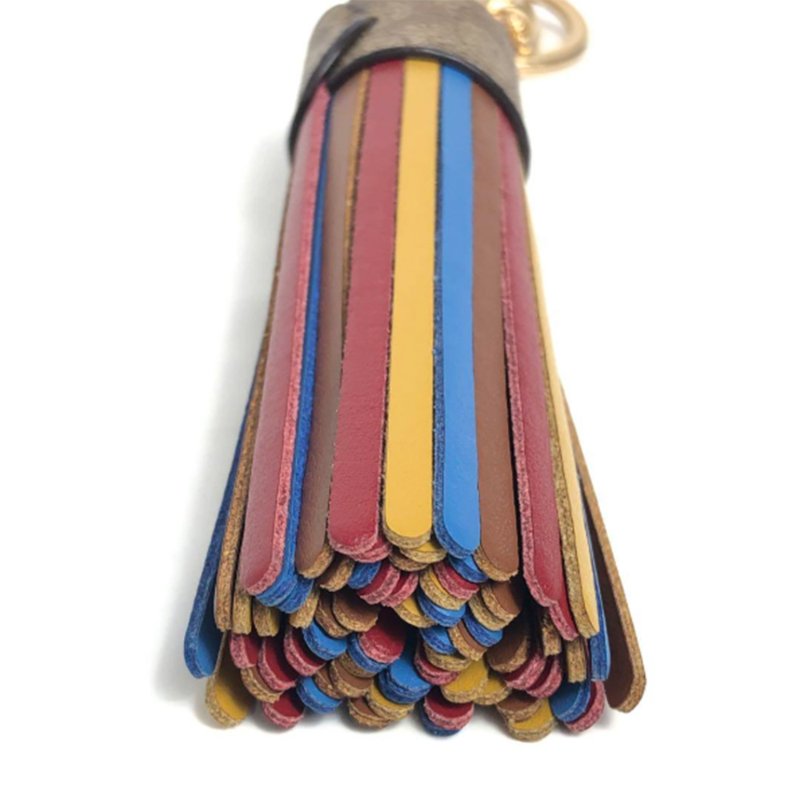 【COACH】素面皮革Ｌ型拉鍊手拿包-藍灰色-2