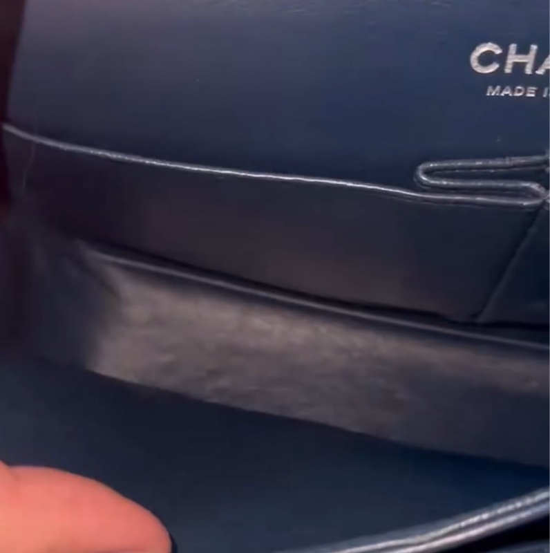 全配❤️ 香奈兒 #深海藍 #荔枝牛皮 #cf25 #中號-27