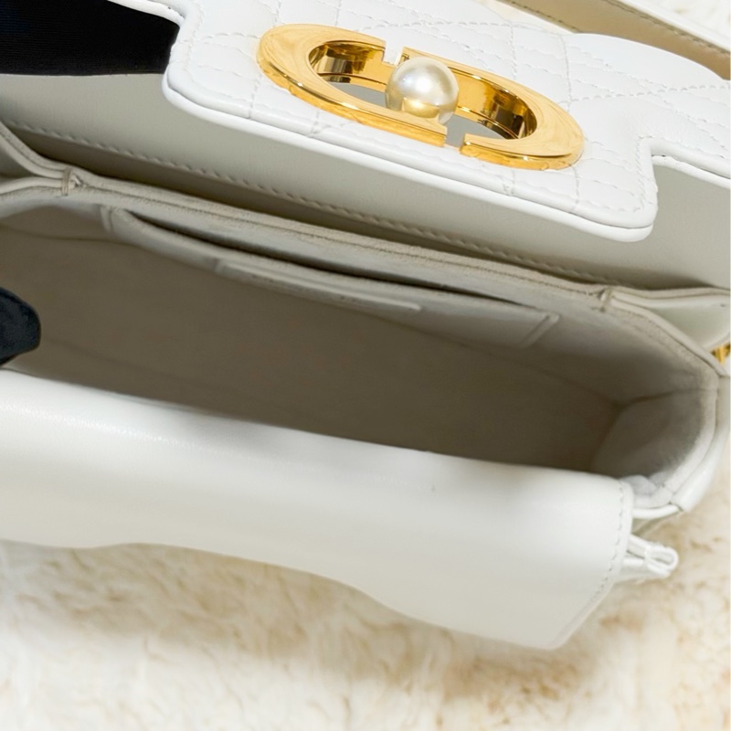 DIOR Jolie Top Handle 珍珠黛妃包-7