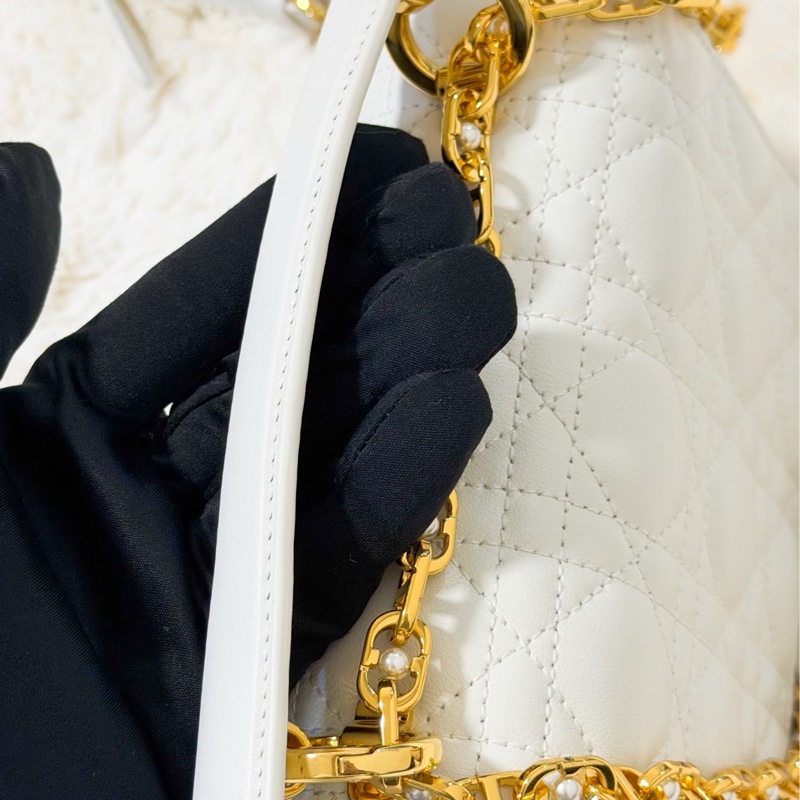 DIOR Jolie Top Handle 珍珠黛妃包-12