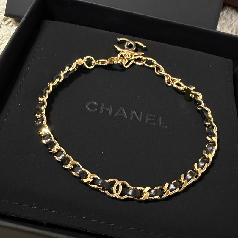 CHANEL 香奈兒 ABH331 BRACELET【26P 春夏預告】皮穿鏈子手鏈-2