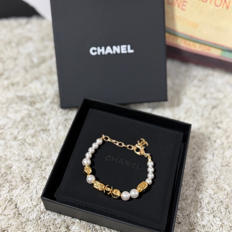 CHANEL 香奈兒 ABH259 BRACELET【26P 春夏預告】新款珍珠coco crush手鏈-0