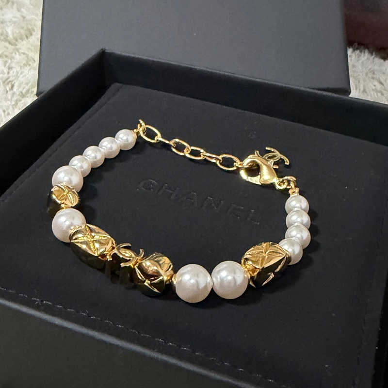 CHANEL 香奈兒 ABH259 BRACELET【26P 春夏預告】新款珍珠coco crush手鏈-1
