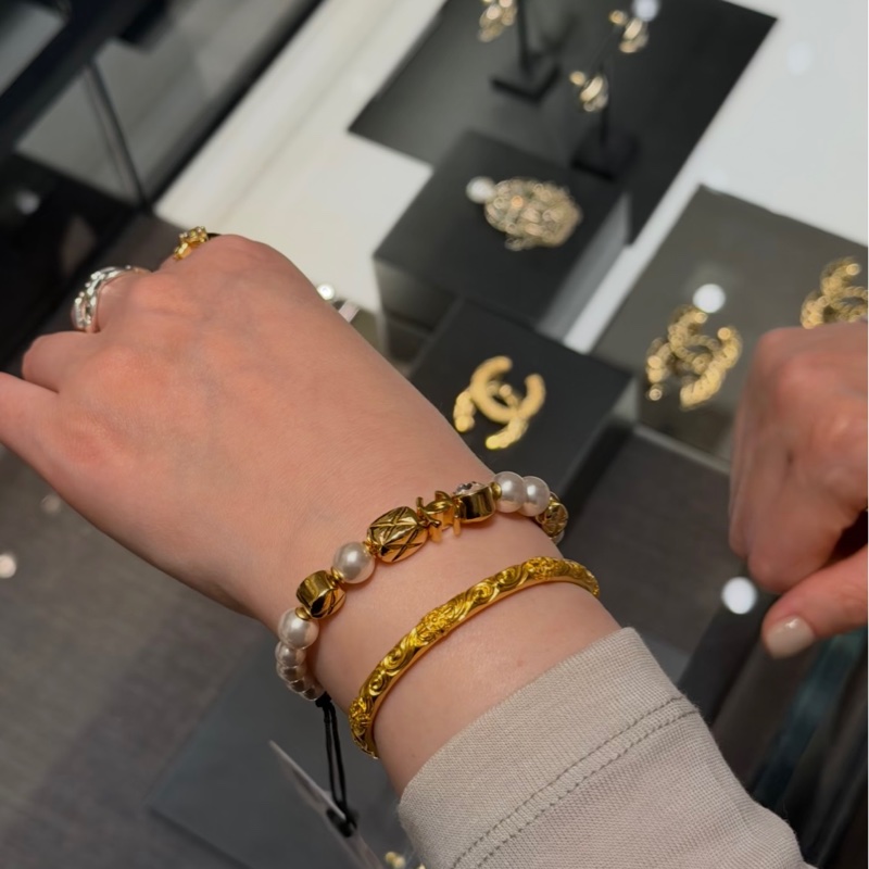 CHANEL 香奈兒 ABH259 BRACELET【26P 春夏預告】新款珍珠coco crush手鏈-4