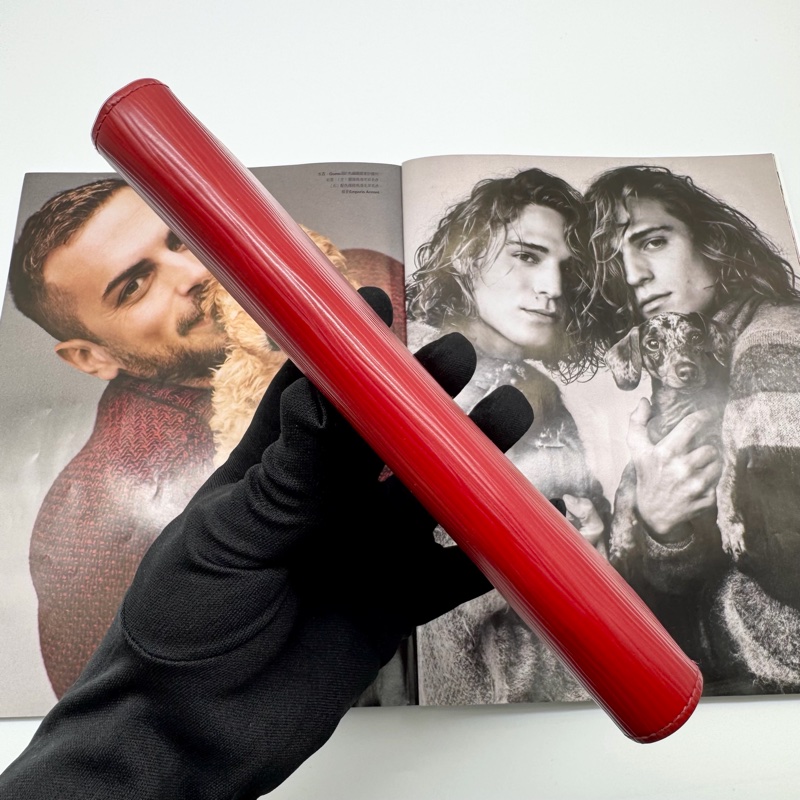 LOUIS VUITTON Epi Zippy Wallet 經典水波紋寶石紅長夾-20