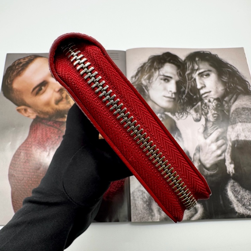 LOUIS VUITTON Epi Zippy Wallet 經典水波紋寶石紅長夾-22