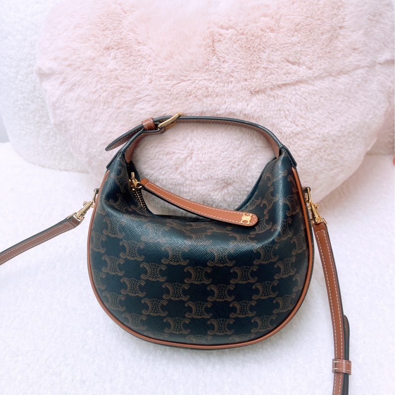 近新 Celine lulu teen 老花斜挎包-0