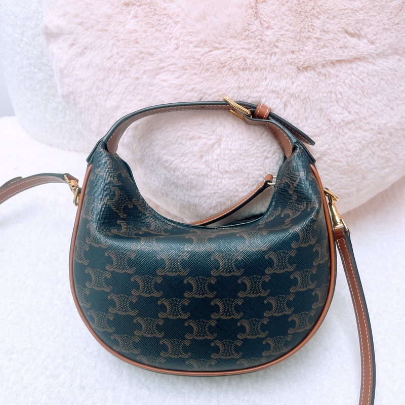 近新 Celine lulu teen 老花斜挎包-6