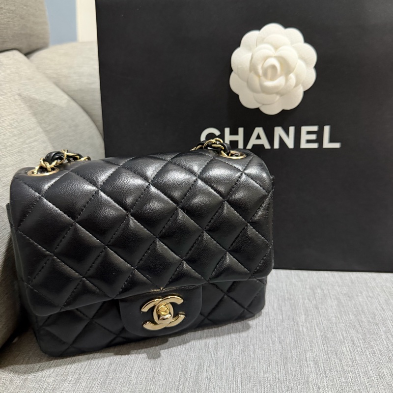 Chanel 方胖 淡金-1