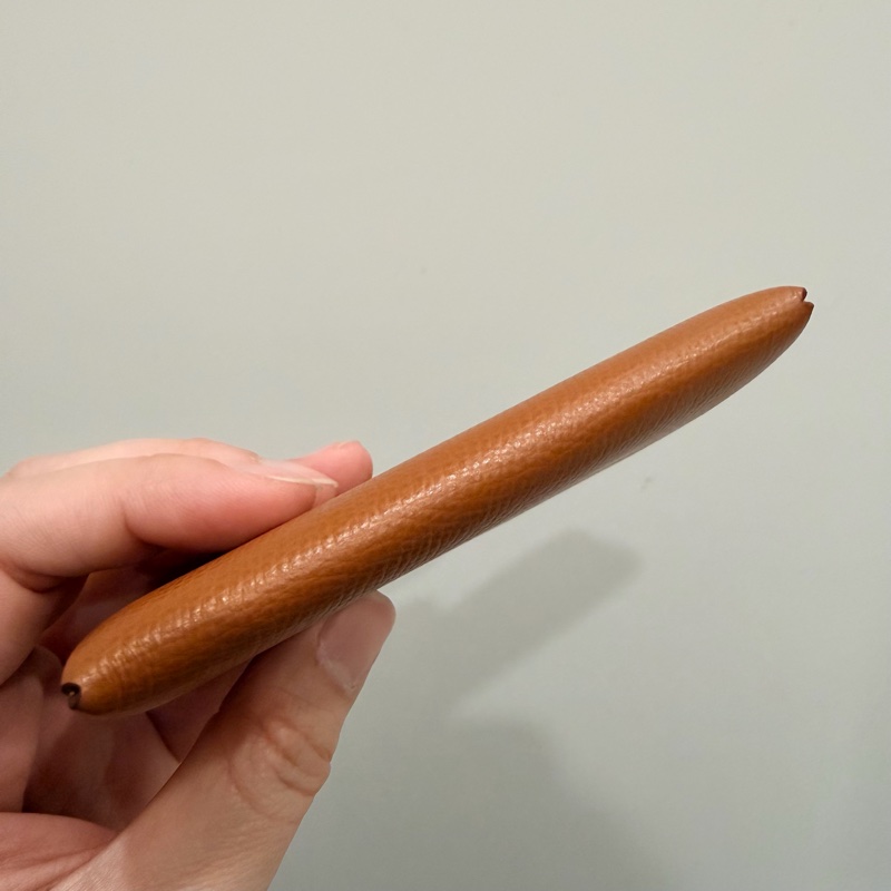 Hermes 愛馬仕 Calvi 卡夾 零錢包 金棕-3