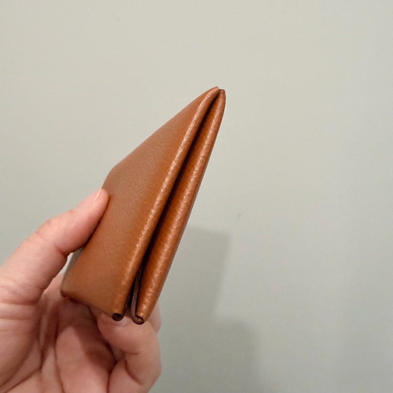 Hermes 愛馬仕 Calvi 卡夾 零錢包 金棕-5