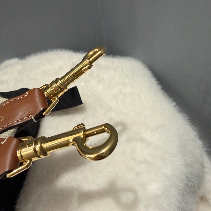 Celine 帆布Strap 粗背袋 側背袋 肩背帶 背帶-24