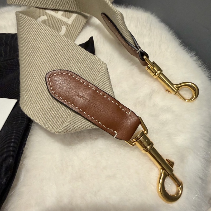 Celine 帆布Strap 粗背袋 側背袋 肩背帶 背帶-25