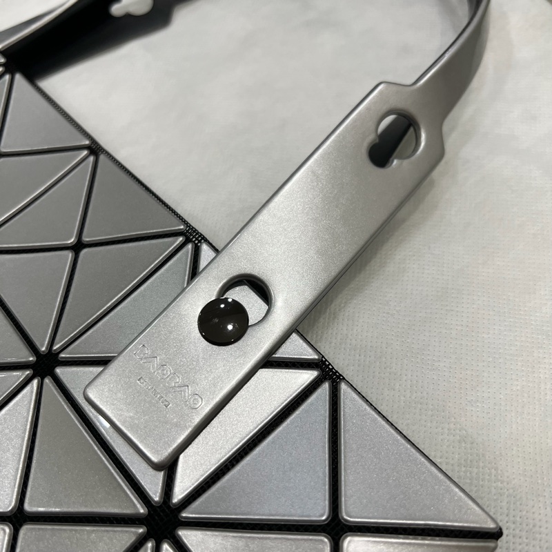 Issey miyake 三宅一生 6X6 BAO BAO包 手提包 肩背包 銀色-28