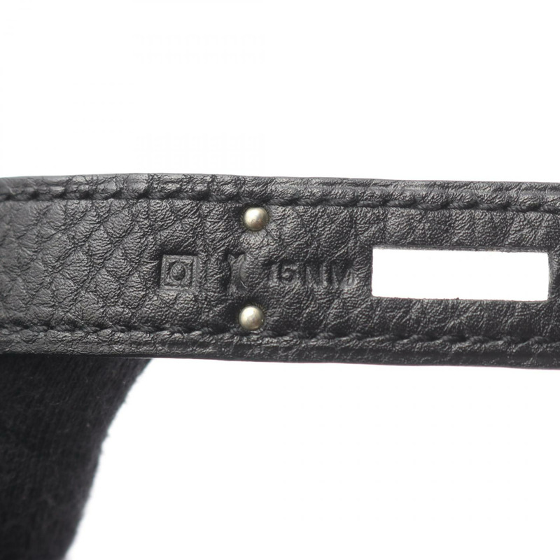 愛馬仕 Birkin 30 手提包,Togo 皮革,黑色,SHW,二手,女士款-4