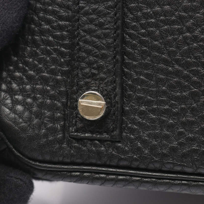 愛馬仕 Birkin 30 手提包,Togo 皮革,黑色,SHW,二手,女士款-7