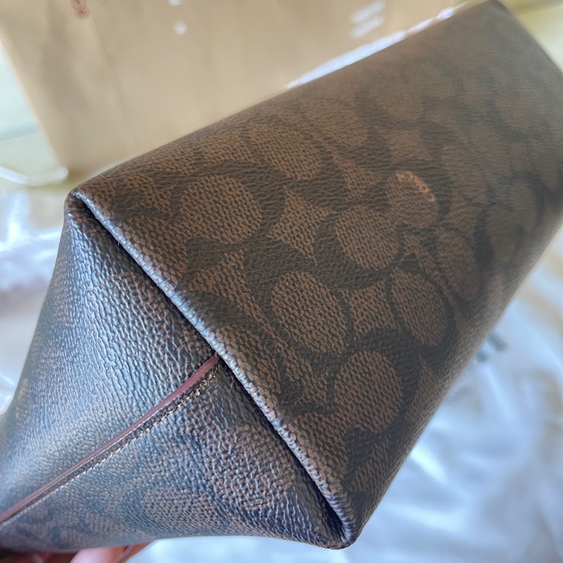 全新【COACH】FIONA 經典 SIGNATURE 拉鍊托特包-4