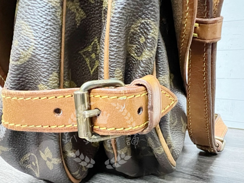 ~~趴趴小舖~~正品Louis Vuitton(LV) M42256 Saumur28馬鞍包/雙子星包(附鑑定證明)2602097404-12