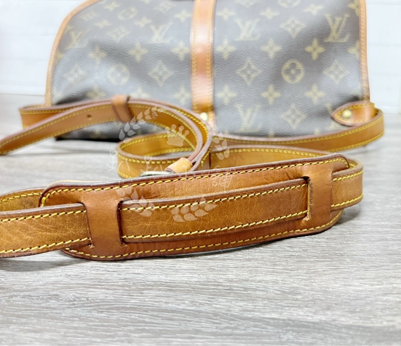 ~~趴趴小舖~~正品Louis Vuitton(LV) M42256 Saumur28馬鞍包/雙子星包(附鑑定證明)2602097404-16