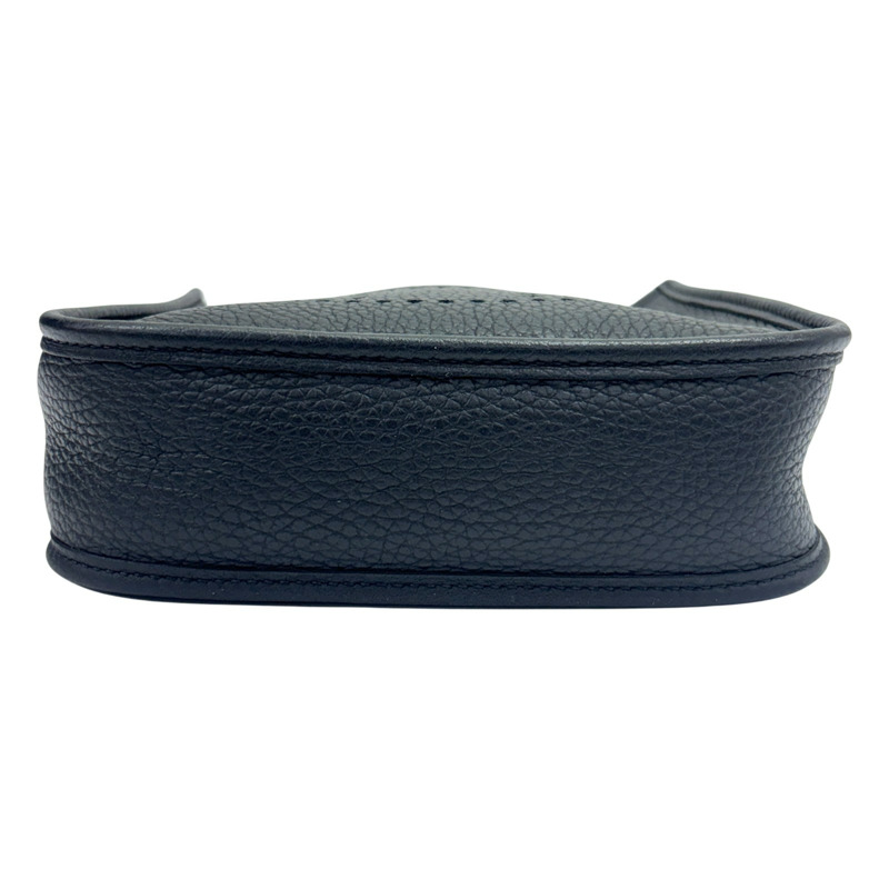 黑色 Taurillon牛皮 Mini Evelyne 16 肩背包 U刻 銀釦【HERMES 愛馬仕】 H069426CKAV-3