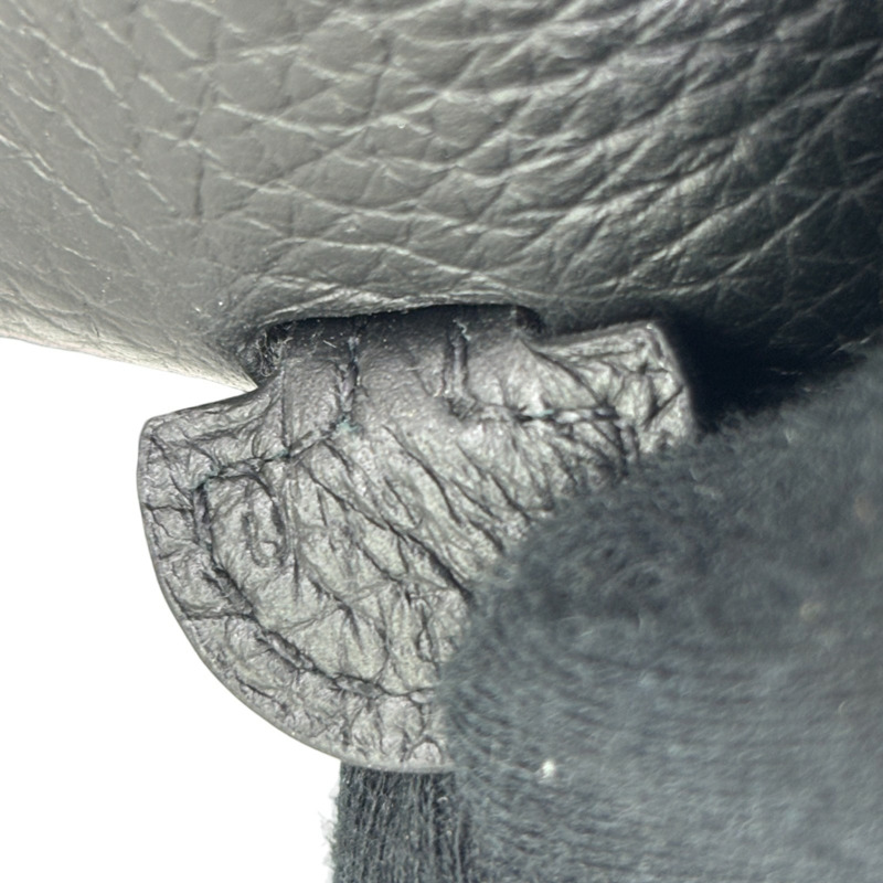 黑色 Taurillon牛皮 Mini Evelyne 16 肩背包 U刻 銀釦【HERMES 愛馬仕】 H069426CKAV-6