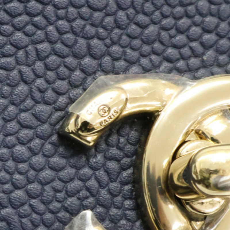 深藍色 牛皮 Daily Round 後背包【CHANEL 香奈兒】-7