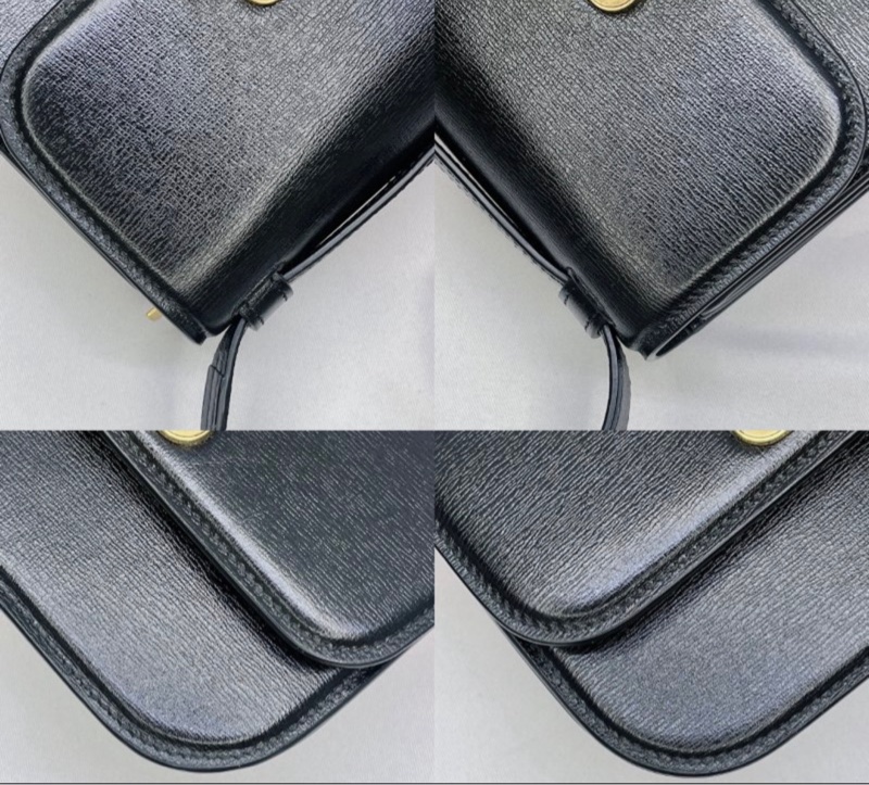 BALENCIAGA Gossip牛皮金扣單肩包-14