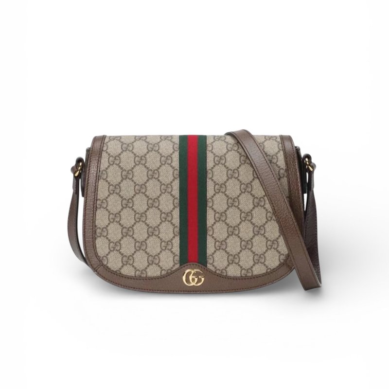 GUCCI - 原花Ophidia系列GG肩背包 ╻小號-3
