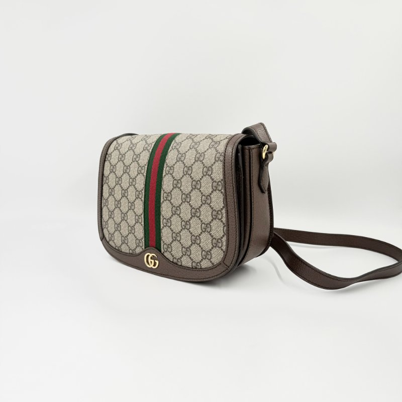 GUCCI - 原花Ophidia系列GG肩背包 ╻小號-5