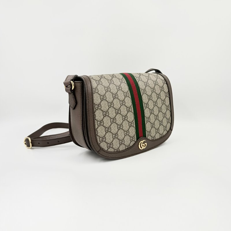 GUCCI - 原花Ophidia系列GG肩背包 ╻小號-6