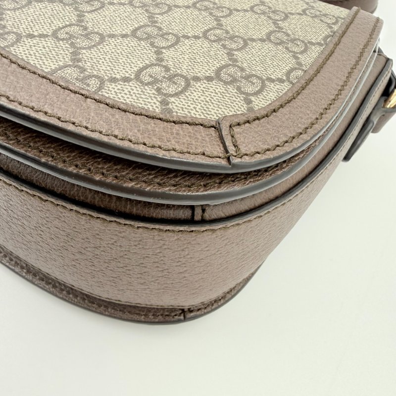 GUCCI - 原花Ophidia系列GG肩背包 ╻小號-9