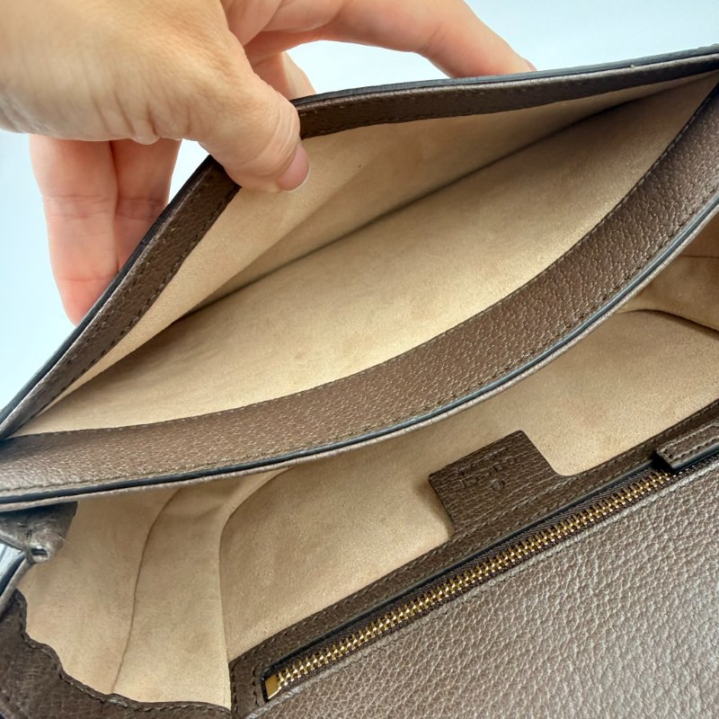 GUCCI - 原花Ophidia系列GG肩背包 ╻小號-15