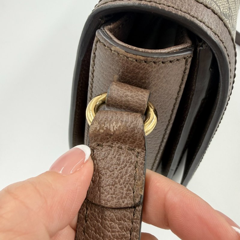 GUCCI - 原花Ophidia系列GG肩背包 ╻小號-23