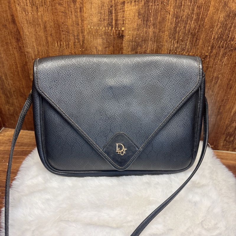 Christian Dior 黑色斜挎包-0