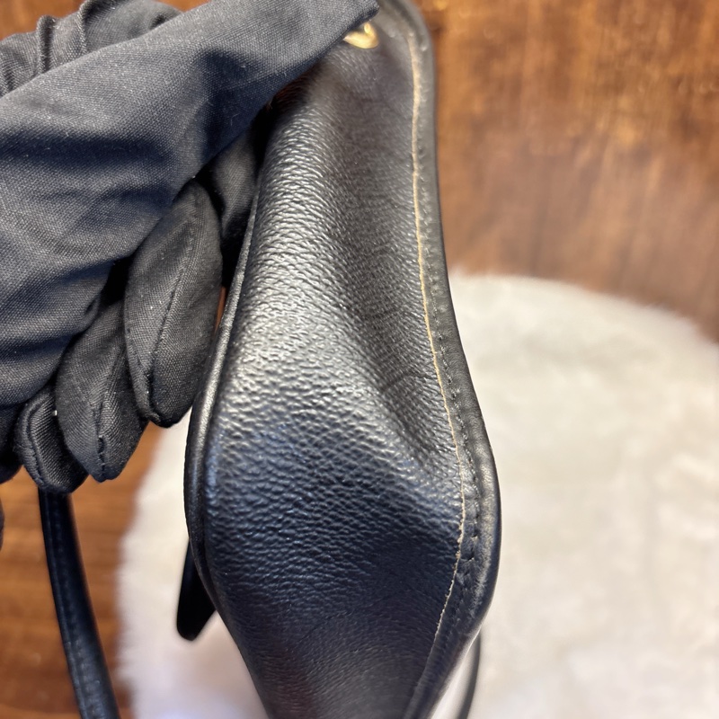 Christian Dior 黑色斜挎包-4