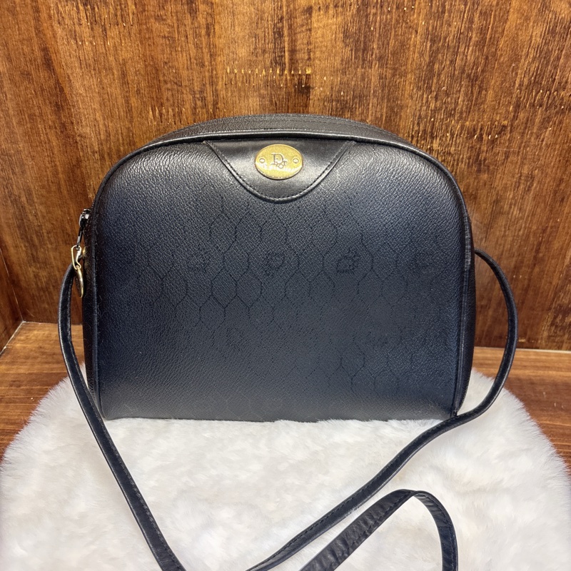 Dior 黑色斜挎包-0