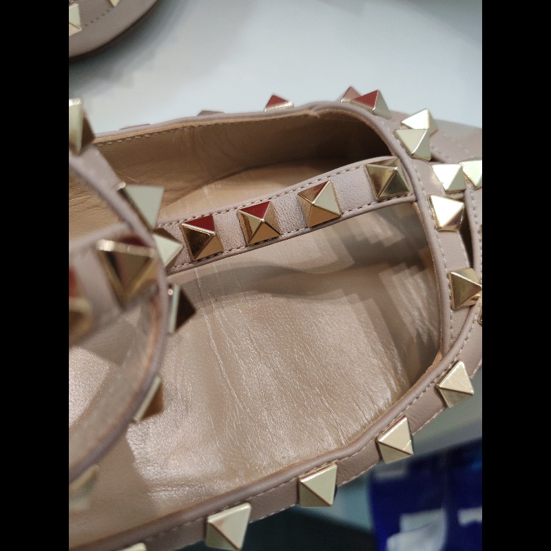 裸粉色Valentino shoes-9