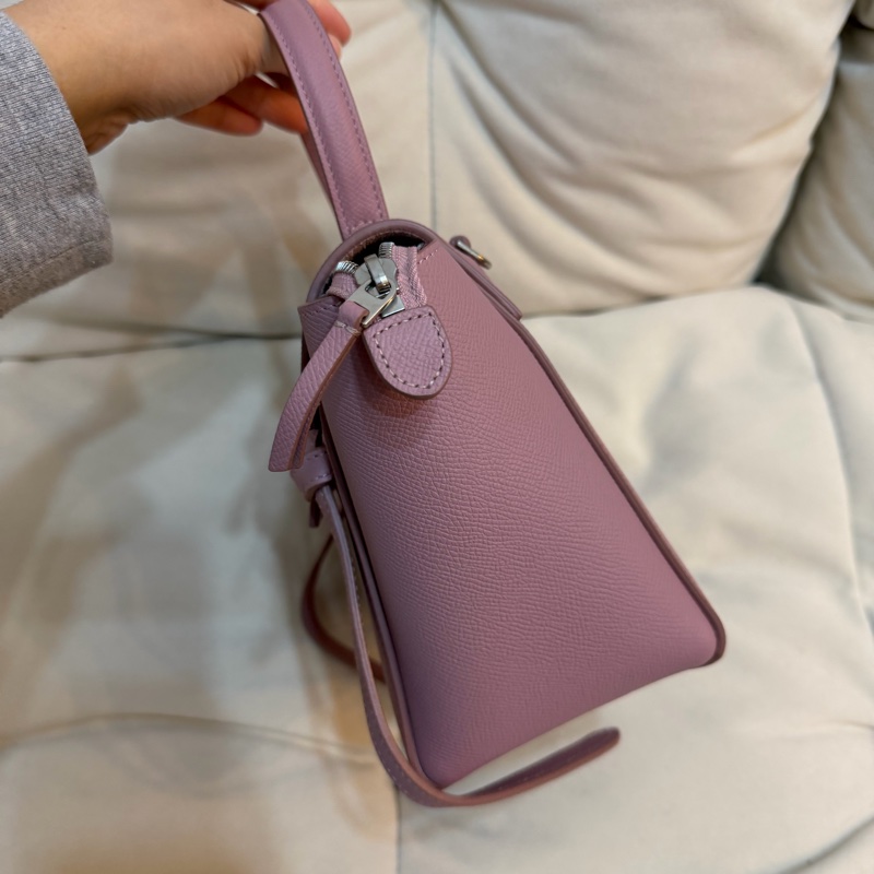 old celine belt bag nano 乾燥玫瑰粉 豆沙粉 很新-4