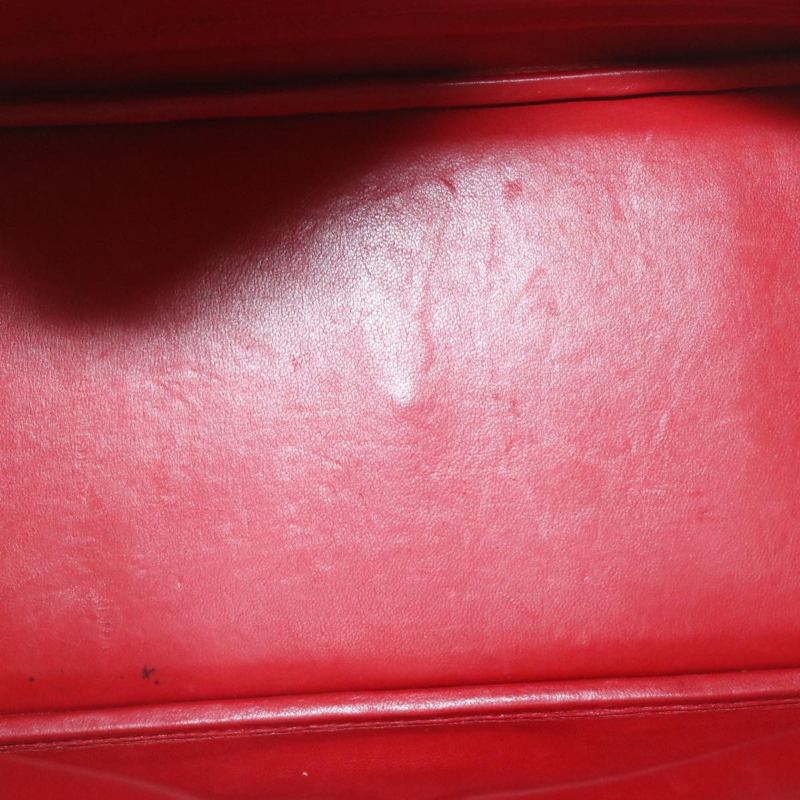 【日本直送】愛馬仕 Bolide 37 手提包，紅色真皮，正品，nh122SAM-8