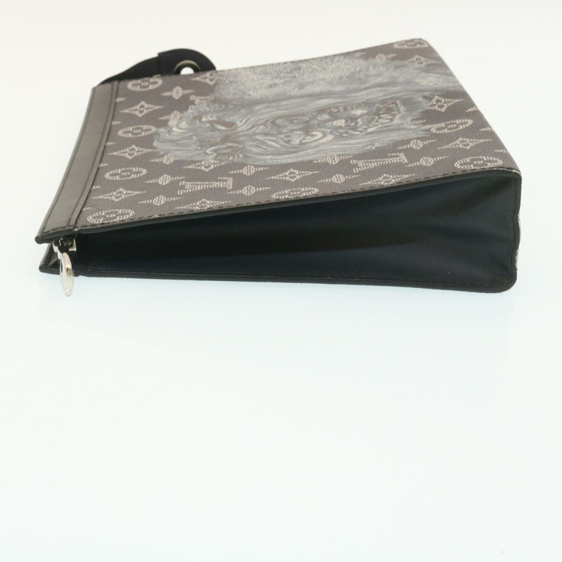 【日本直送】路易威登 Monogram Savanna Pochette Voyage 手拿包海軍藍 M66639 正品 29183M-3