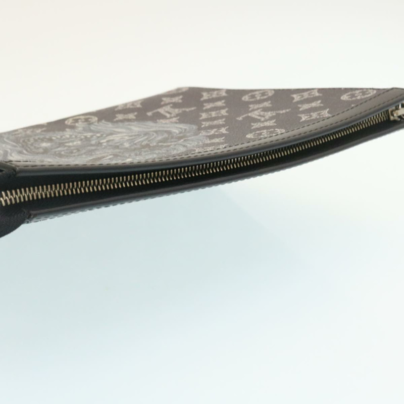 【日本直送】路易威登 Monogram Savanna Pochette Voyage 手拿包海軍藍 M66639 正品 29183M-4