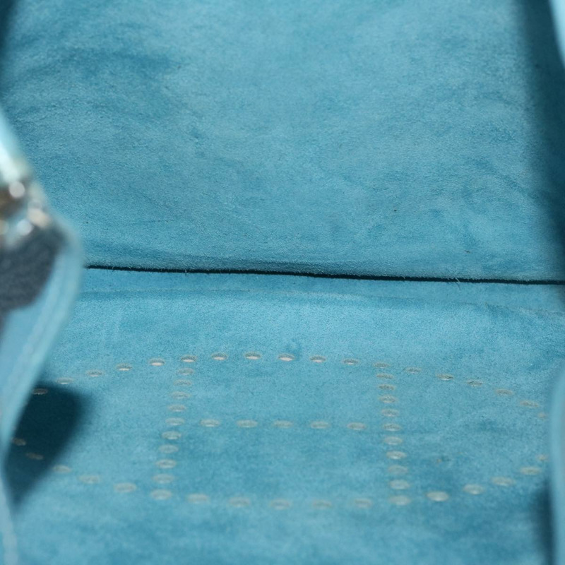 【日本直送】愛馬仕 Evelyn TGM 皮革單肩背包 藍色 正品 am2542gSAM-10