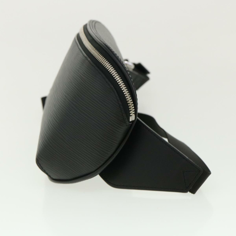 【日本直送】路易威登 Epi LV 圓形腰包 黑色 黃色 M55131 正品 ar8522A-2