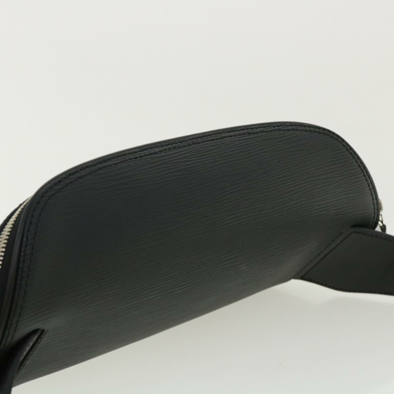 【日本直送】路易威登 Epi LV 圓形腰包 黑色 黃色 M55131 正品 ar8522A-5