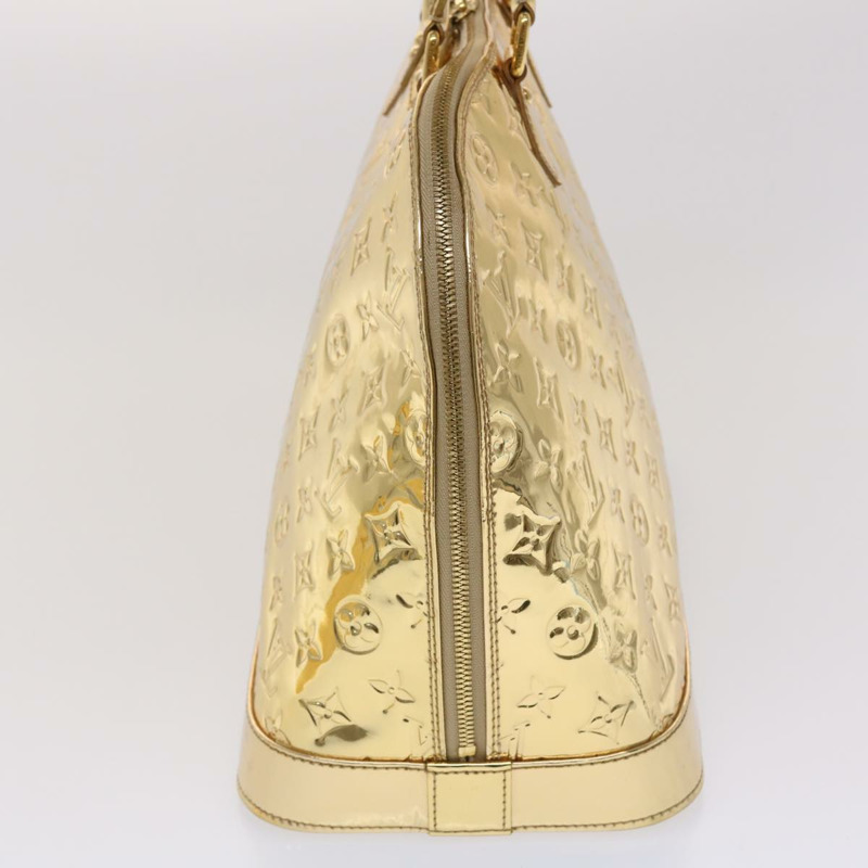 【日本直送】路易威登 Monogram Miroir Alma GM 手提包 金色 M95274 LV 正品 47396SV-2