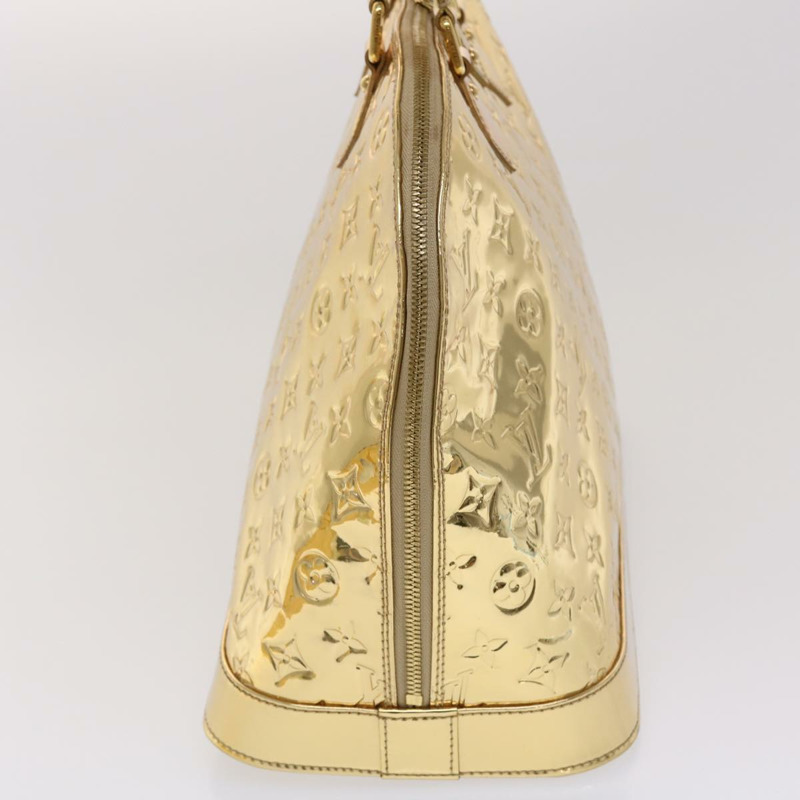 【日本直送】路易威登 Monogram Miroir Alma GM 手提包 金色 M95274 LV 正品 47396SV-3