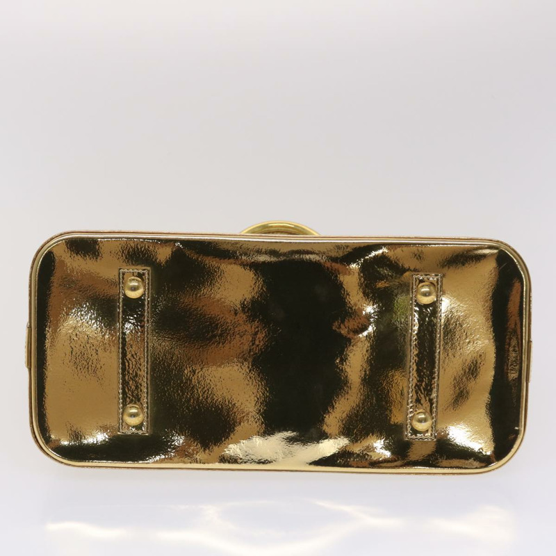 【日本直送】路易威登 Monogram Miroir Alma GM 手提包 金色 M95274 LV 正品 47396SV-4